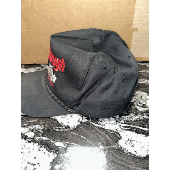 VTG Chevy Tough Anytime Baby Snapback Hat Cap Chevrolet Bulldog Faded Distressed - Picture 10 of 13